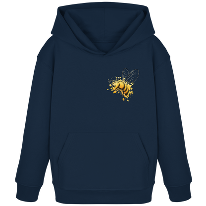 Lässige kleine Honig-Biene - Kids Organic Hoodie