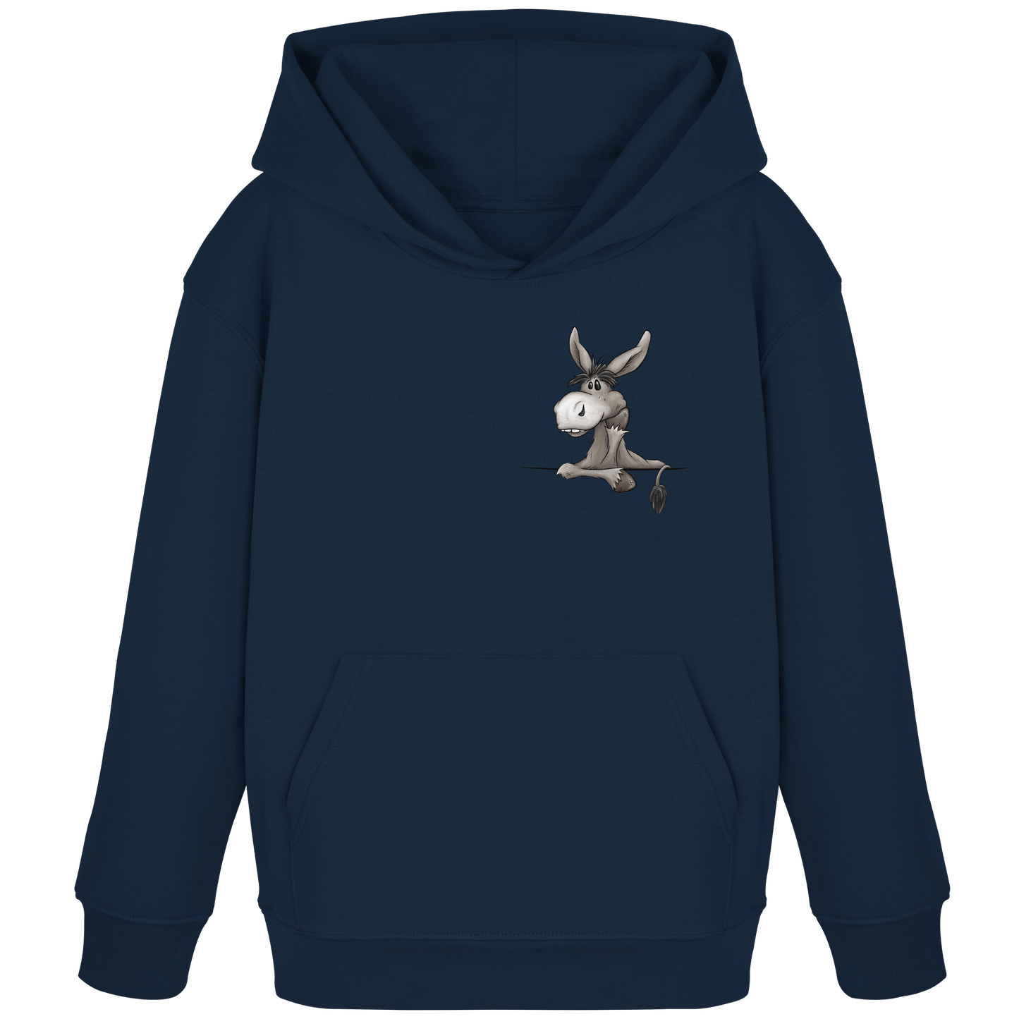 Lustiger lässiger Esel - Kids Organic Hoodie