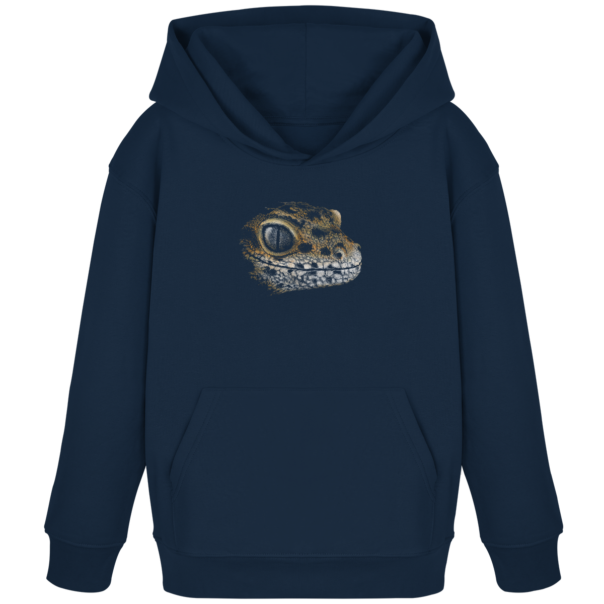 Leopard Gecko Skizze Kritzelkunst - Kids Organic Hoodie