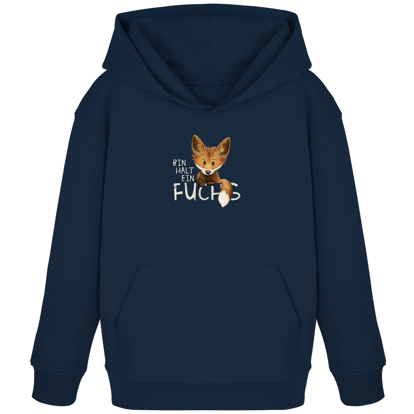 Bin halt ein Fuchs - Kids Organic Hoodie