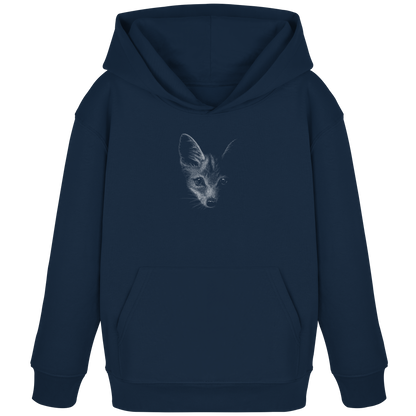 Fuchs Kritzelkunst Illustration - Kids Organic Hoodie