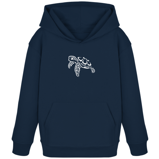 schwimmende Meeres-Schildkröte - Kids Organic Hoodie