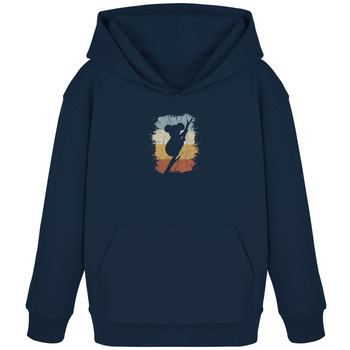 Retro kletternder Koala-Bär - Kids Organic Hoodie