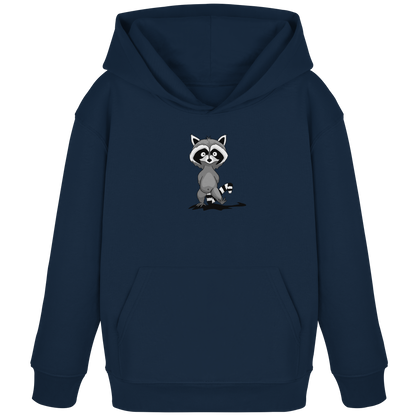Frecher kleiner Waschbär - Kids Organic Hoodie