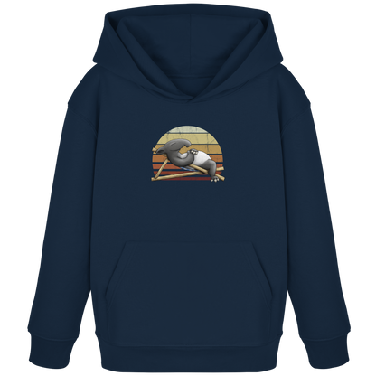 Lässiger Retro Sundown Tapir - Kids Organic Hoodie