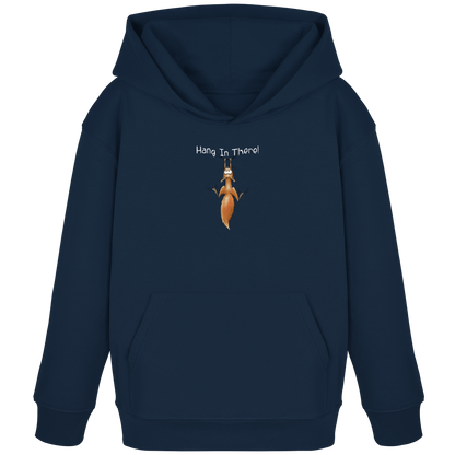Hang In There | Lässiges Eichhörnchen - Kids Organic Hoodie