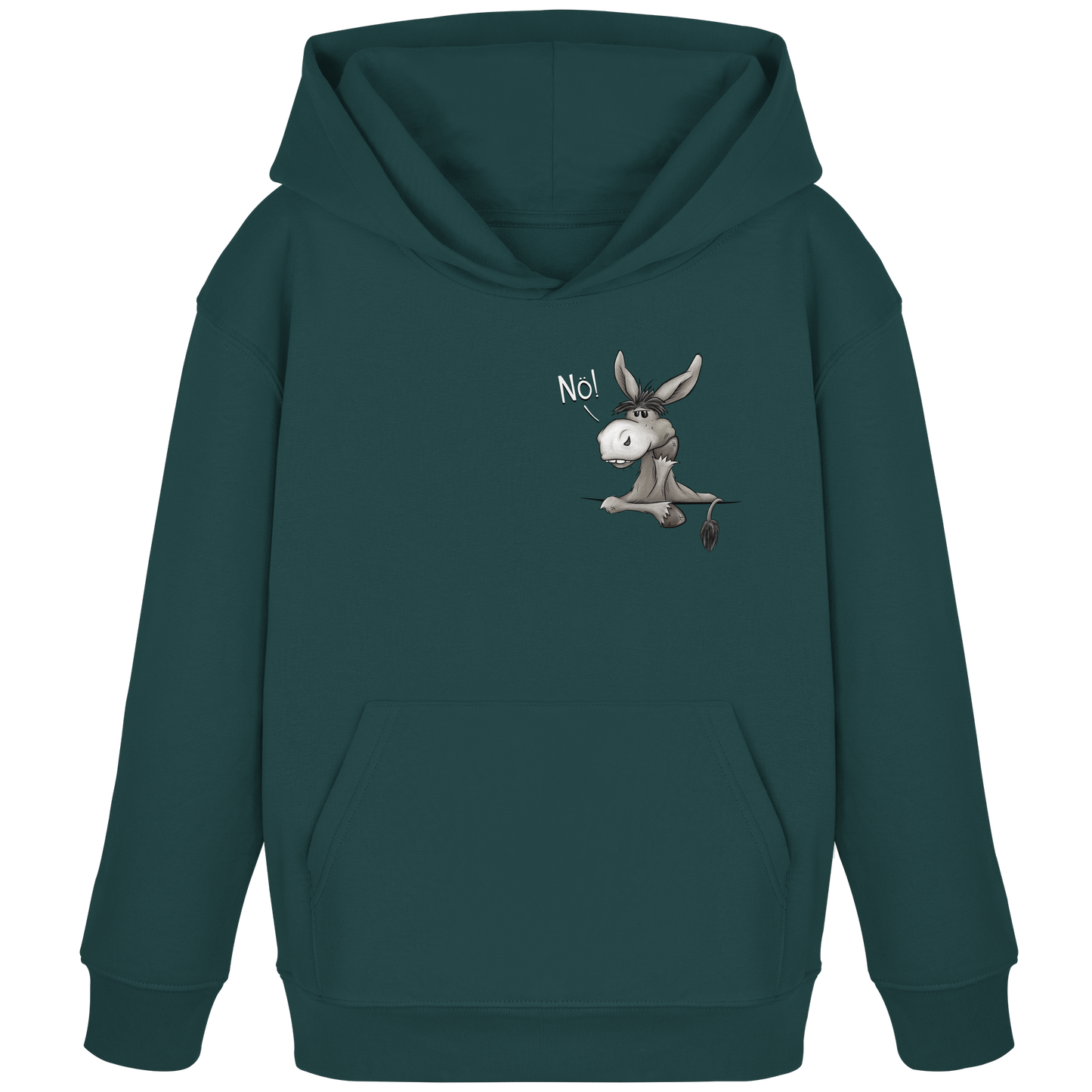 Nö! Störrischer Esel - Kids Organic Hoodie