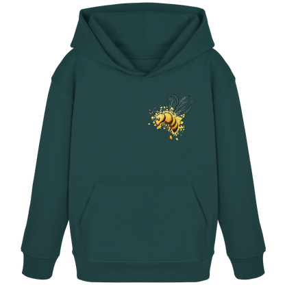 Lässige kleine Honig-Biene - Kids Organic Hoodie