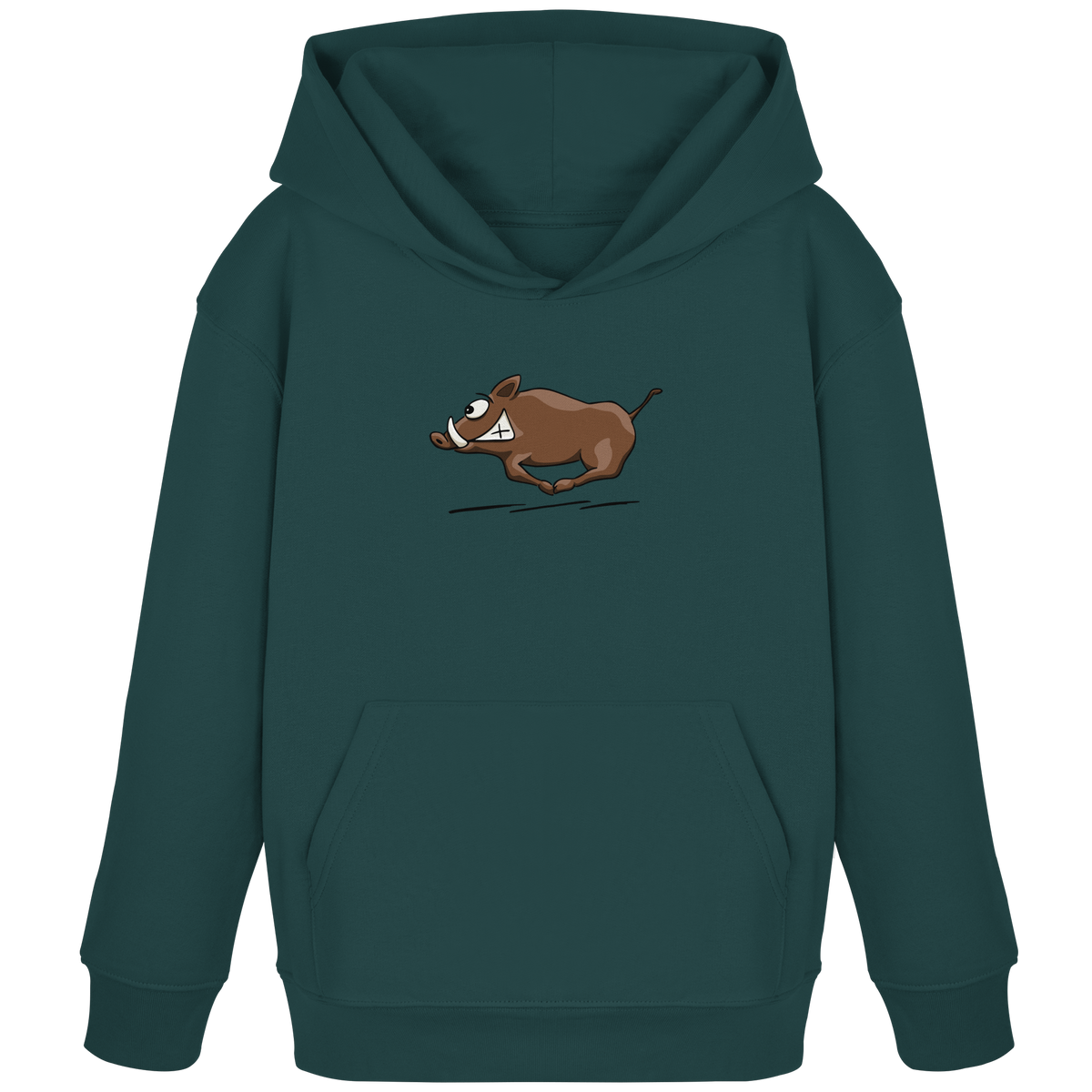 sauwildes Wildschwein | Wildsau  - Kids Organic Hoodie