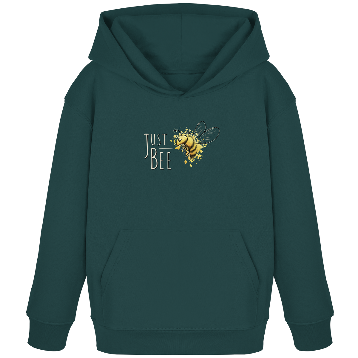 Just Bee, kleine Honig-Biene - Kids Organic Hoodie
