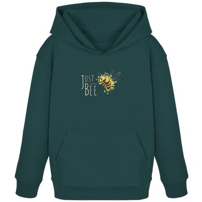 Just Bee, kleine Honig-Biene - Kids Organic Hoodie