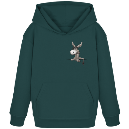 Lustiger lässiger Esel - Kids Organic Hoodie