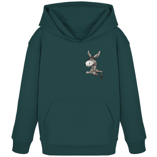 Lustiger lässiger Esel - Kids Organic Hoodie