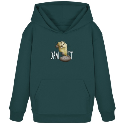 Dam It Verdammt Lustiger Biber - Kids Organic Hoodie