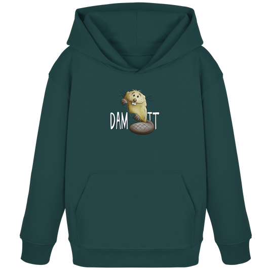 Dam It Verdammt Lustiger Biber - Kids Organic Hoodie