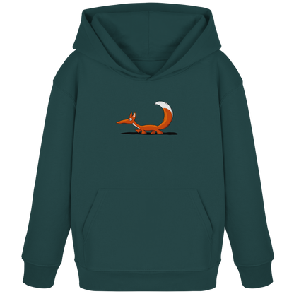 Lässiger cooler Fuchs | Mr. Fox, der Schleicher - Kids Organic Hoodie