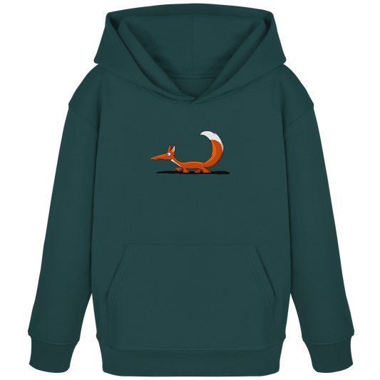 Lässiger cooler Fuchs | Mr. Fox, der Schleicher - Kids Organic Hoodie