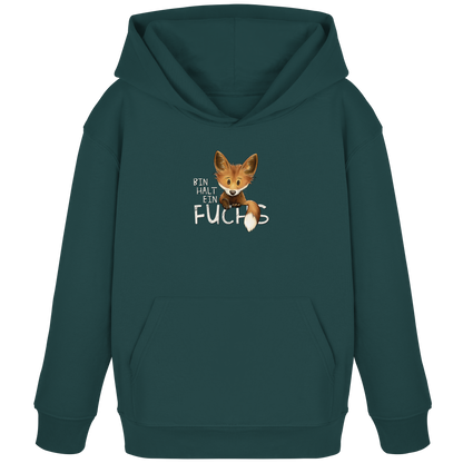 Bin halt ein Fuchs - Kids Organic Hoodie