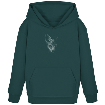 Fuchs Kritzelkunst Illustration - Kids Organic Hoodie