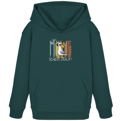 Sei Möwe Scheiß Drauf  - Kids Organic Hoodie