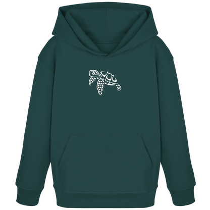 schwimmende Meeres-Schildkröte - Kids Organic Hoodie