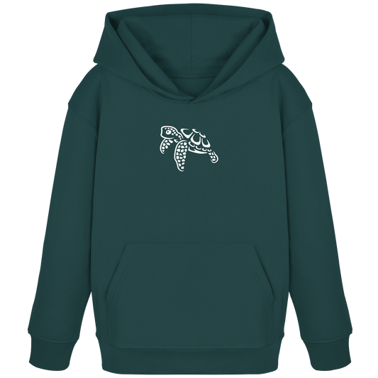 schwimmende Meeres-Schildkröte - Kids Organic Hoodie
