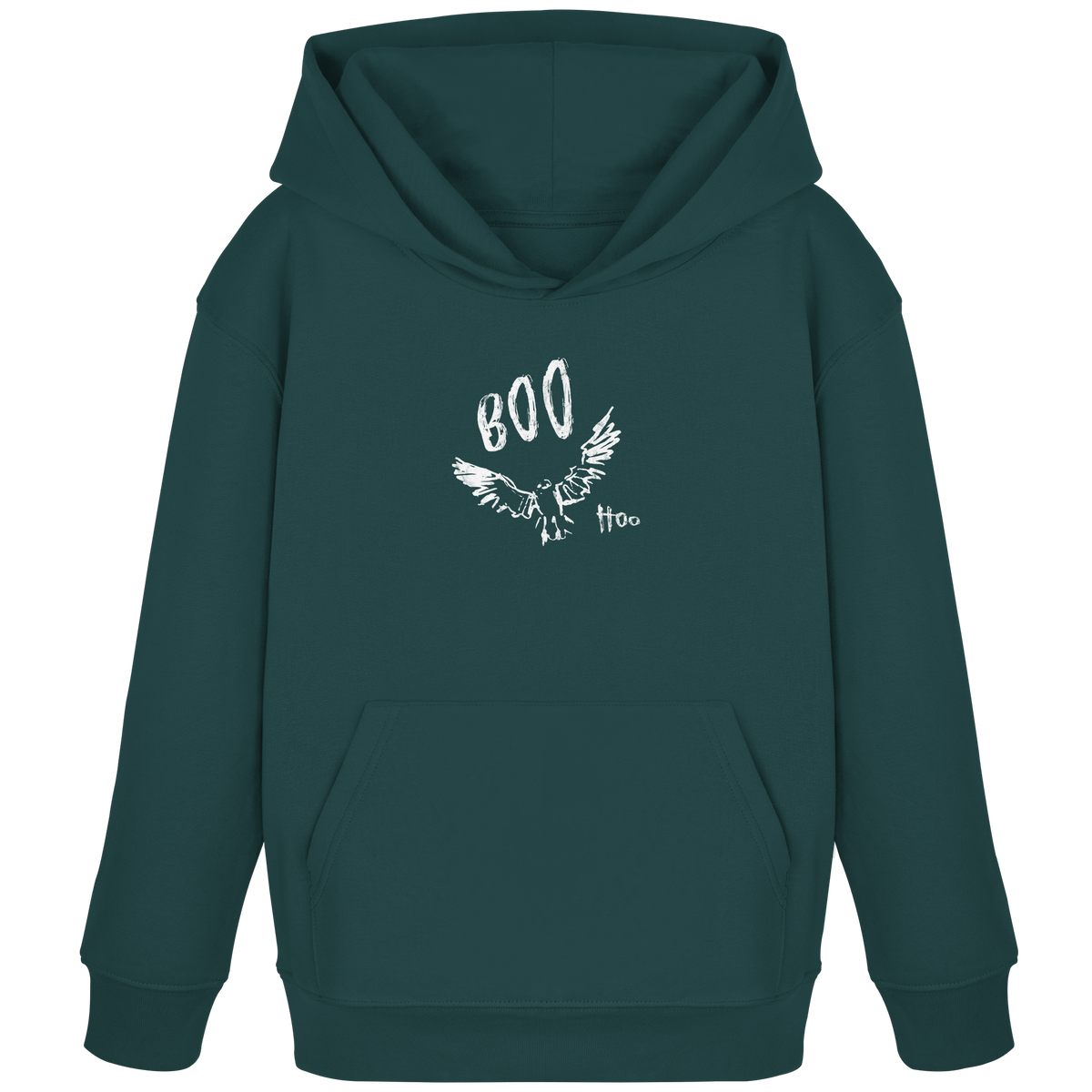 Boo Hoo! Fliegende Eule  - Kids Organic Hoodie