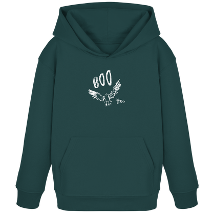 Boo Hoo! Fliegende Eule  - Kids Organic Hoodie
