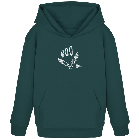 Boo Hoo! Fliegende Eule  - Kids Organic Hoodie