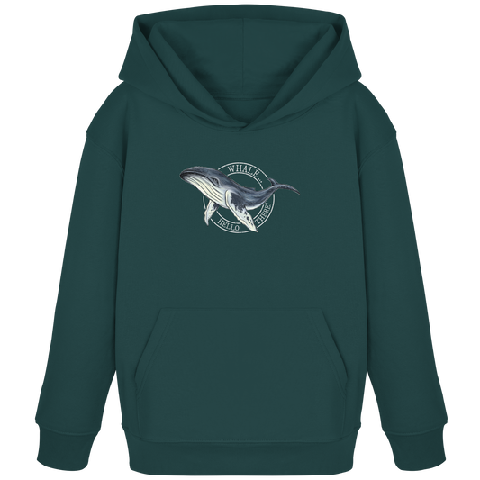 Whale, Hello There | Buckelwal - Kids Organic Hoodie