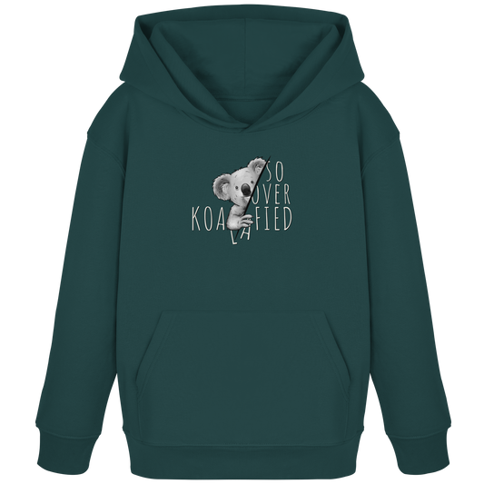 So Over-Koalafied Koala - Kids Organic Hoodie