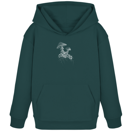 Be Connected Panther-Pilz - Kids Organic Hoodie