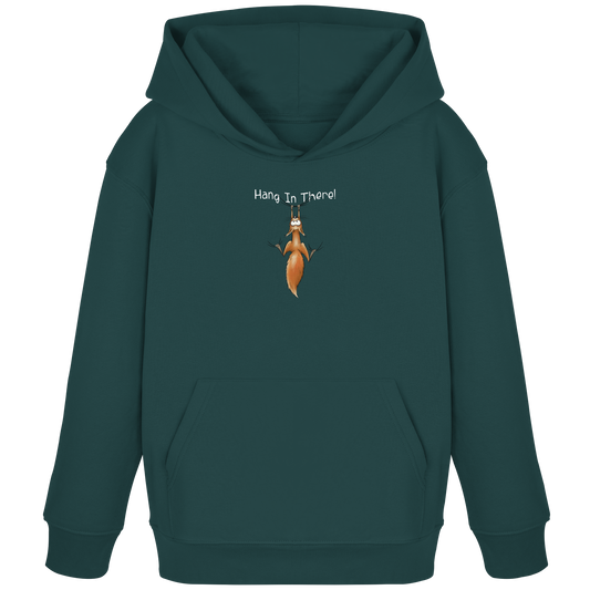 Hang In There | Lässiges Eichhörnchen - Kids Organic Hoodie