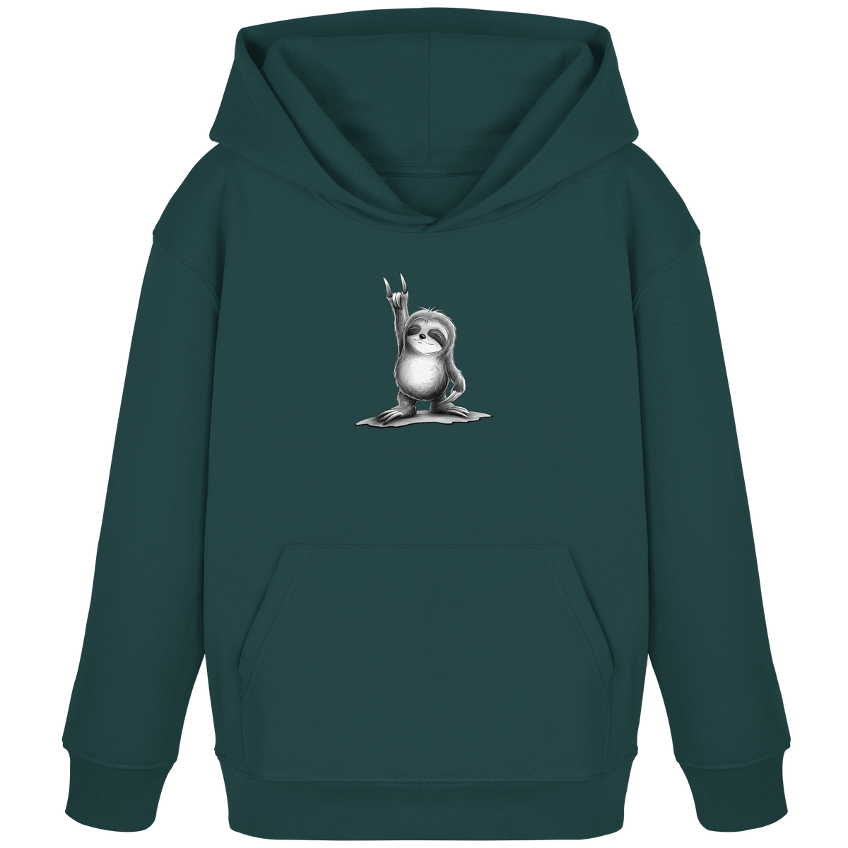 Rock On Party Faultier - Kids Organic Hoodie
