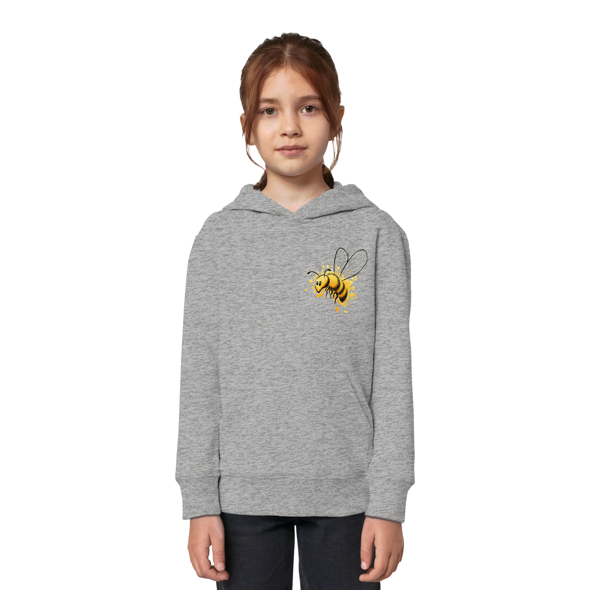 Lässige kleine Honig-Biene - Kids Organic Hoodie