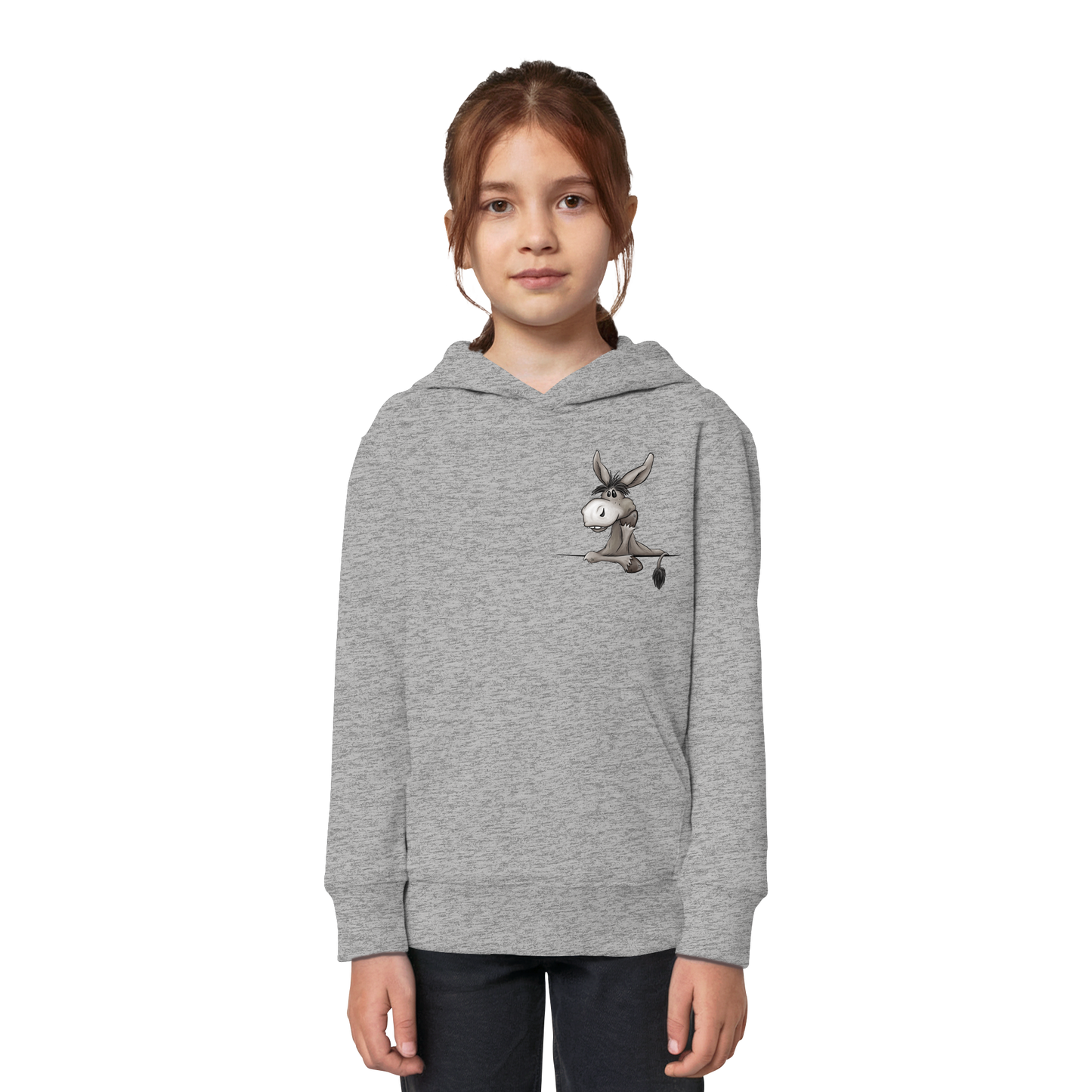 Lustiger lässiger Esel - Kids Organic Hoodie