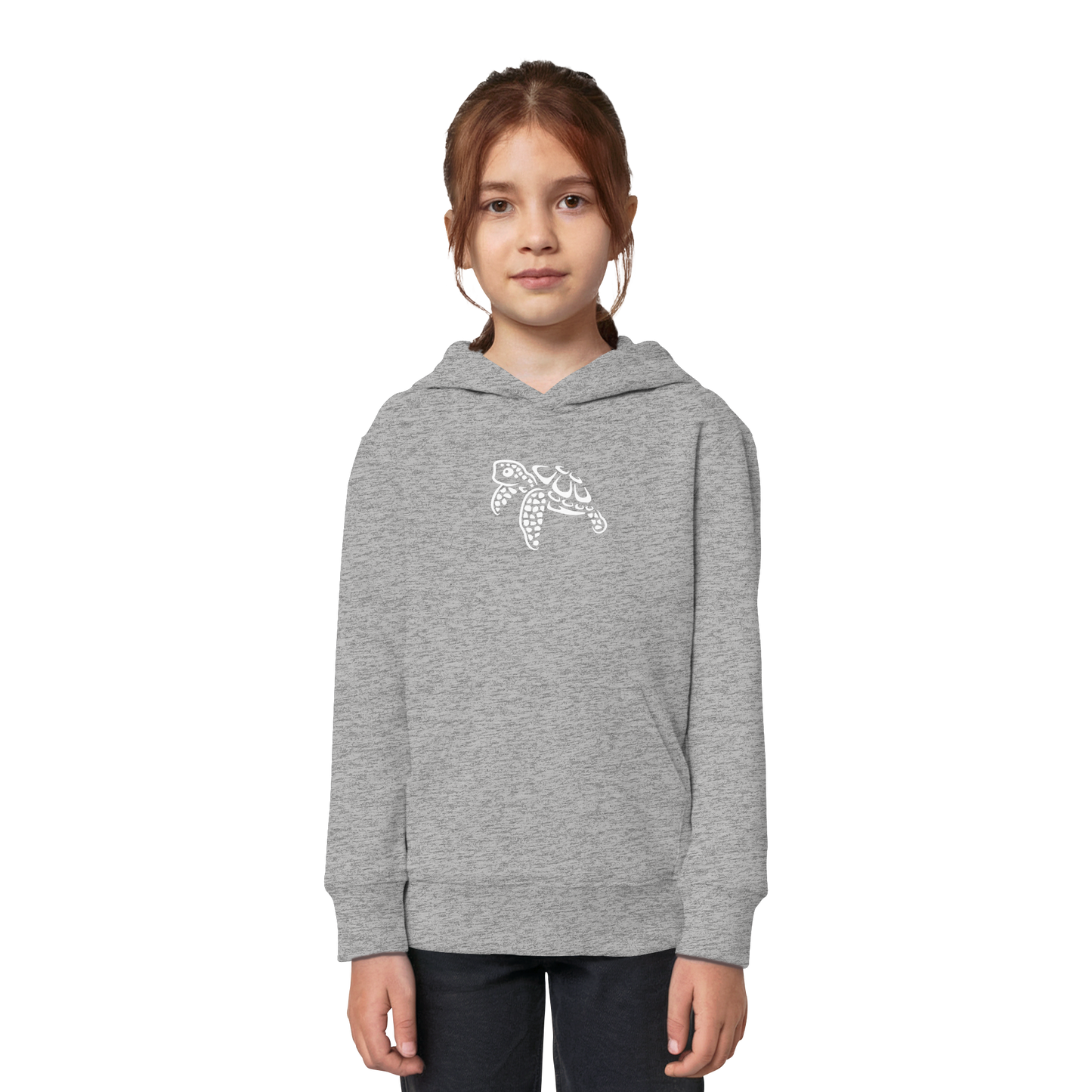 schwimmende Meeres-Schildkröte - Kids Organic Hoodie
