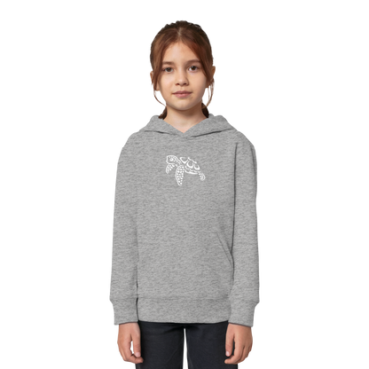 schwimmende Meeres-Schildkröte - Kids Organic Hoodie