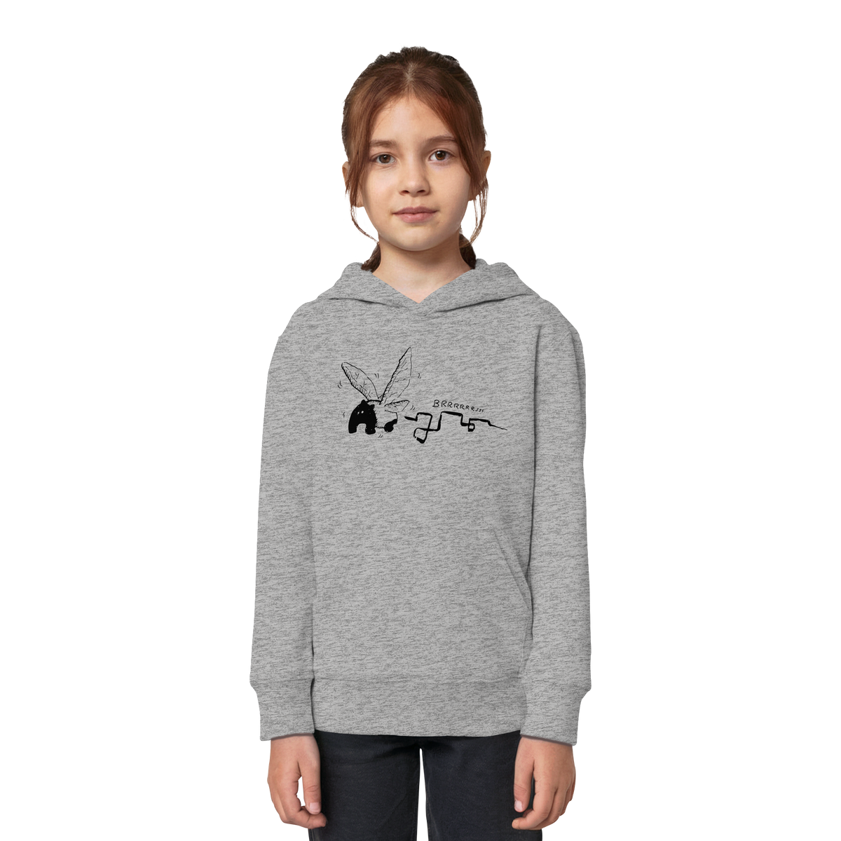 zauberhaft flatternde Tapir Fee - Kids Organic Hoodie