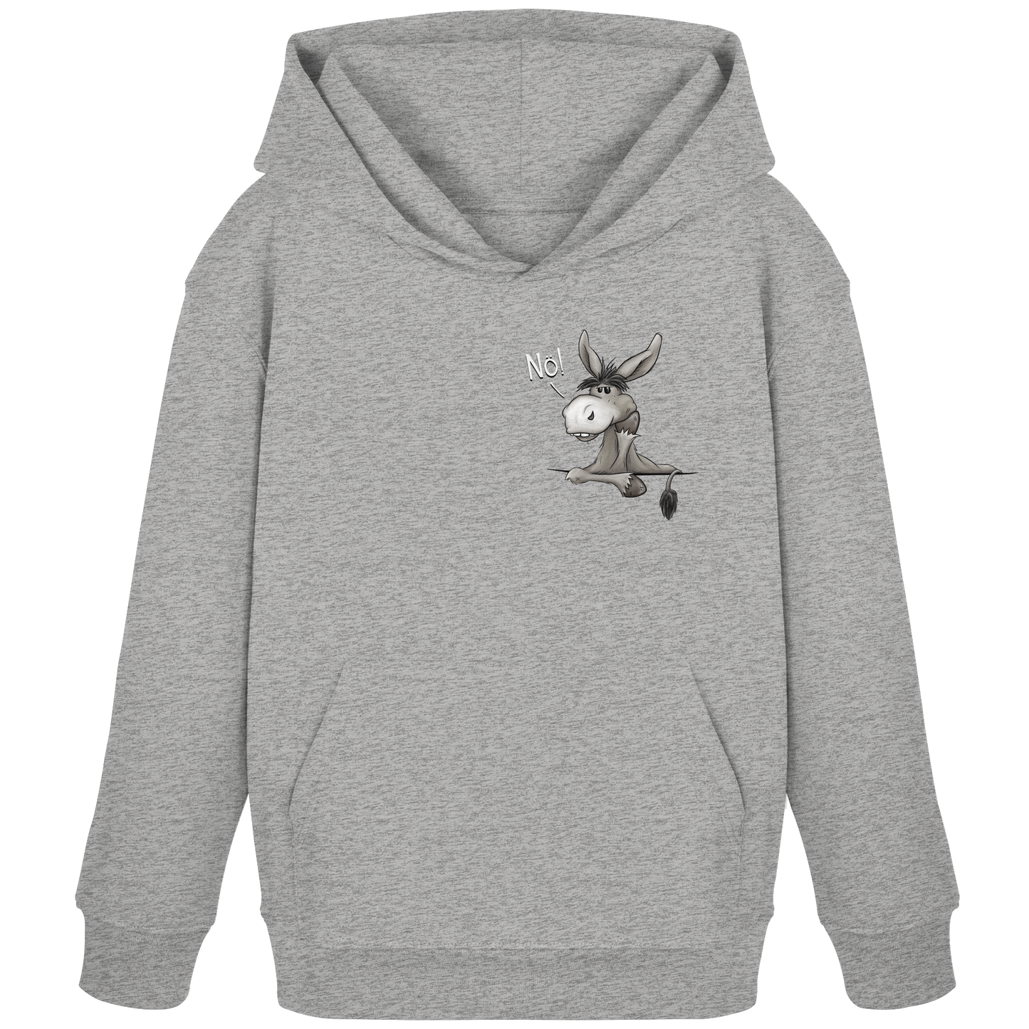 Nö! Störrischer Esel - Kids Organic Hoodie