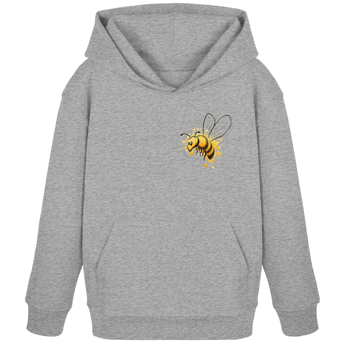 Lässige kleine Honig-Biene - Kids Organic Hoodie
