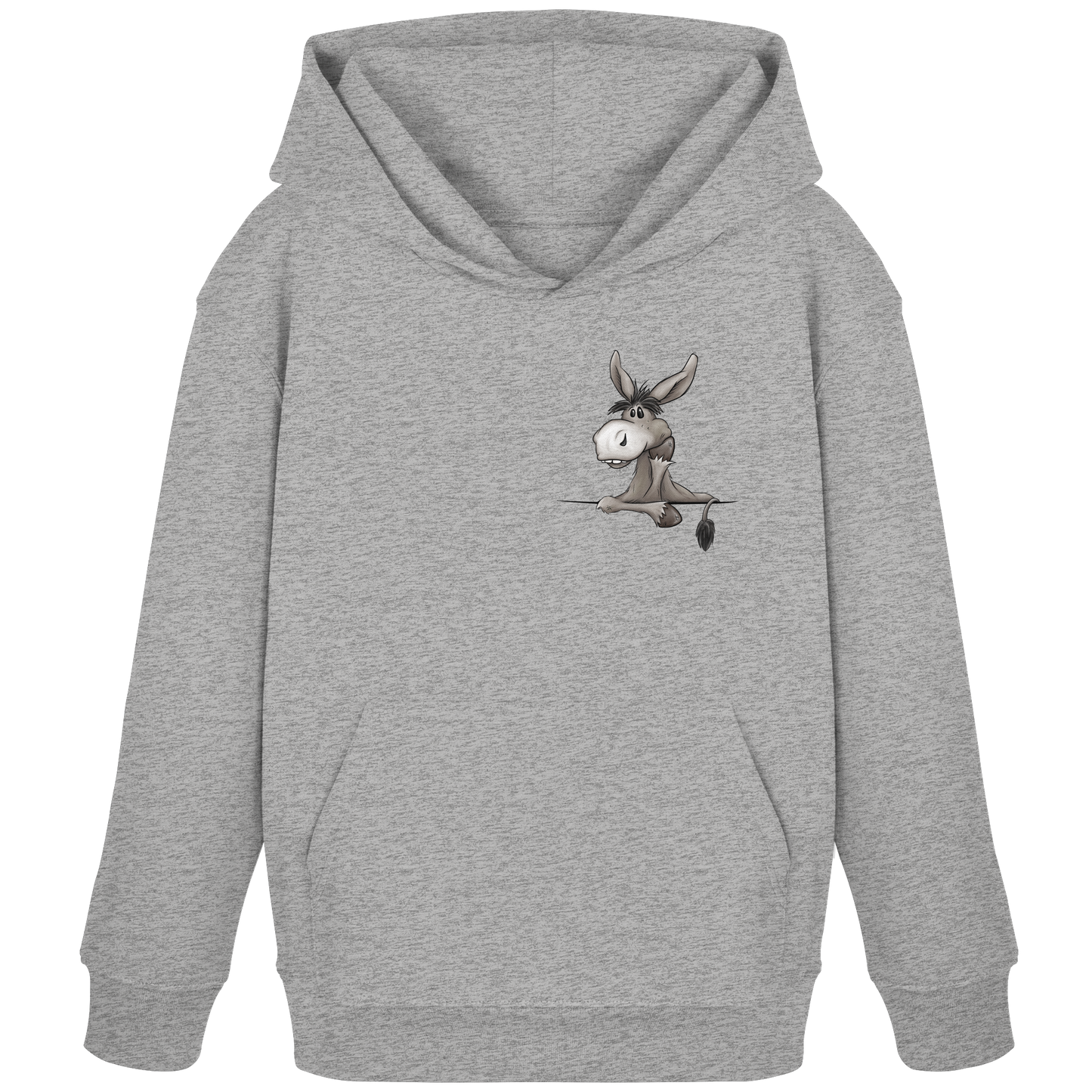 Lustiger lässiger Esel - Kids Organic Hoodie