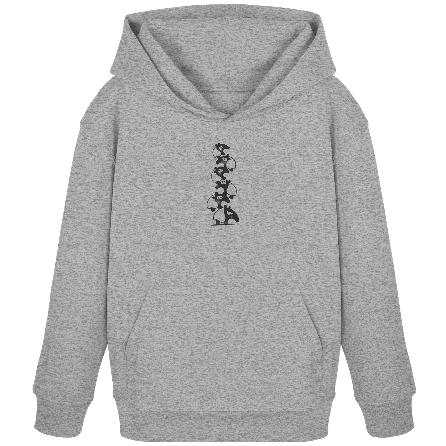 Lustiger Haufen aus Schabracken-Tapiren - Kids Organic Hoodie