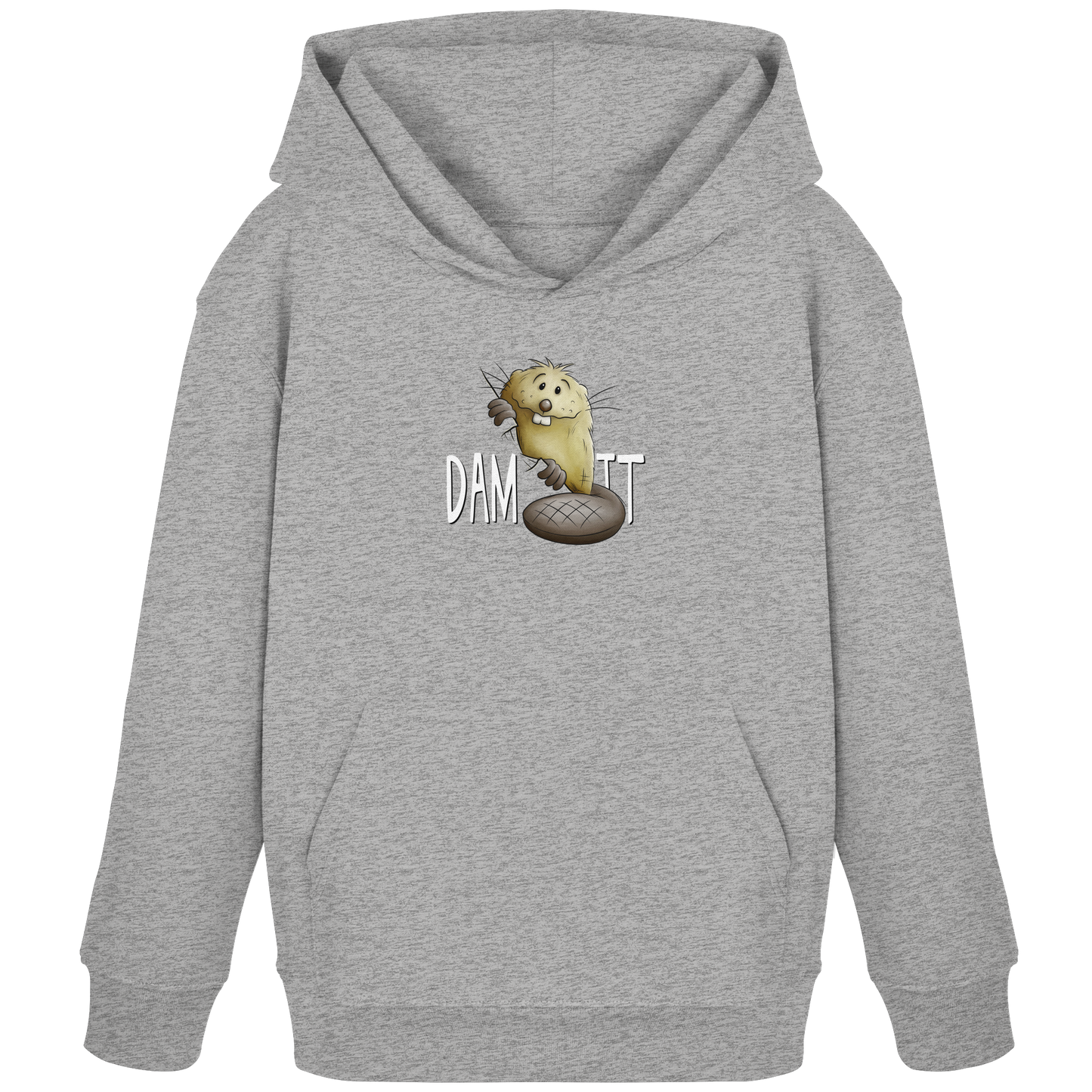 Dam It Verdammt Lustiger Biber - Kids Organic Hoodie