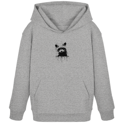 Funky Street Art Waschbär - Kids Organic Hoodie