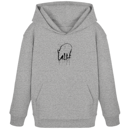 Urban Street Art Tapir Silhouette - Kids Organic Hoodie
