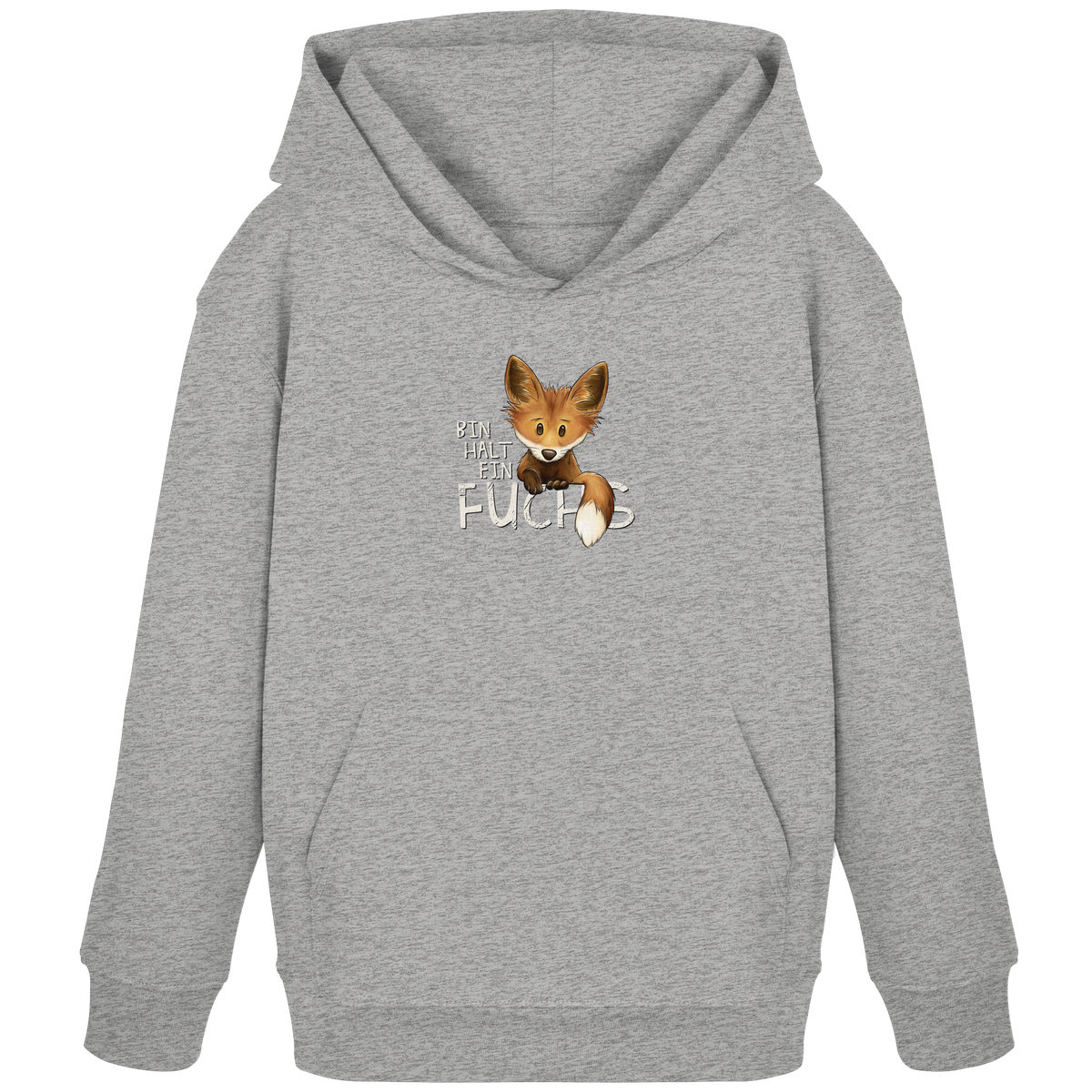 Bin halt ein Fuchs - Kids Organic Hoodie