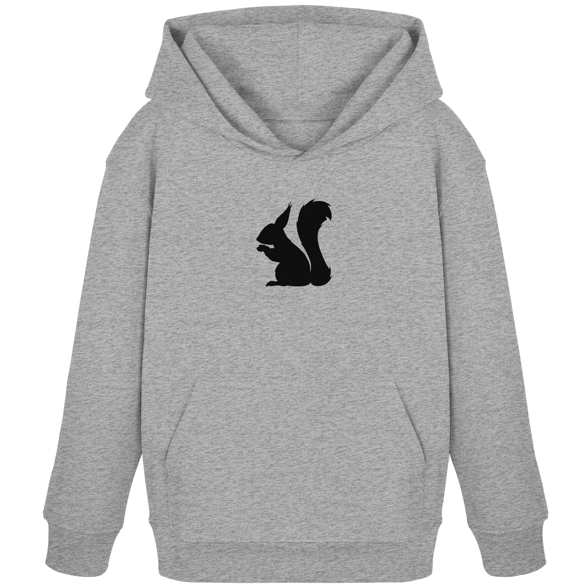 Eichhörnchen Silhouette - Kids Organic Hoodie