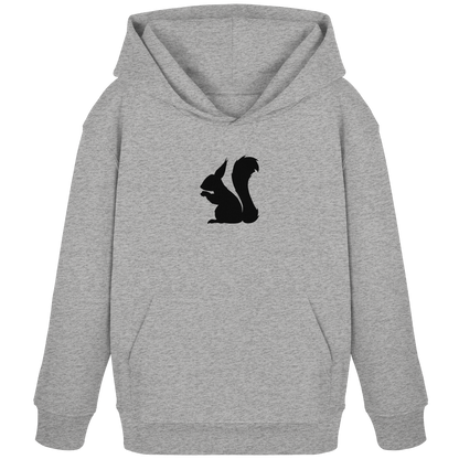 Eichhörnchen Silhouette - Kids Organic Hoodie