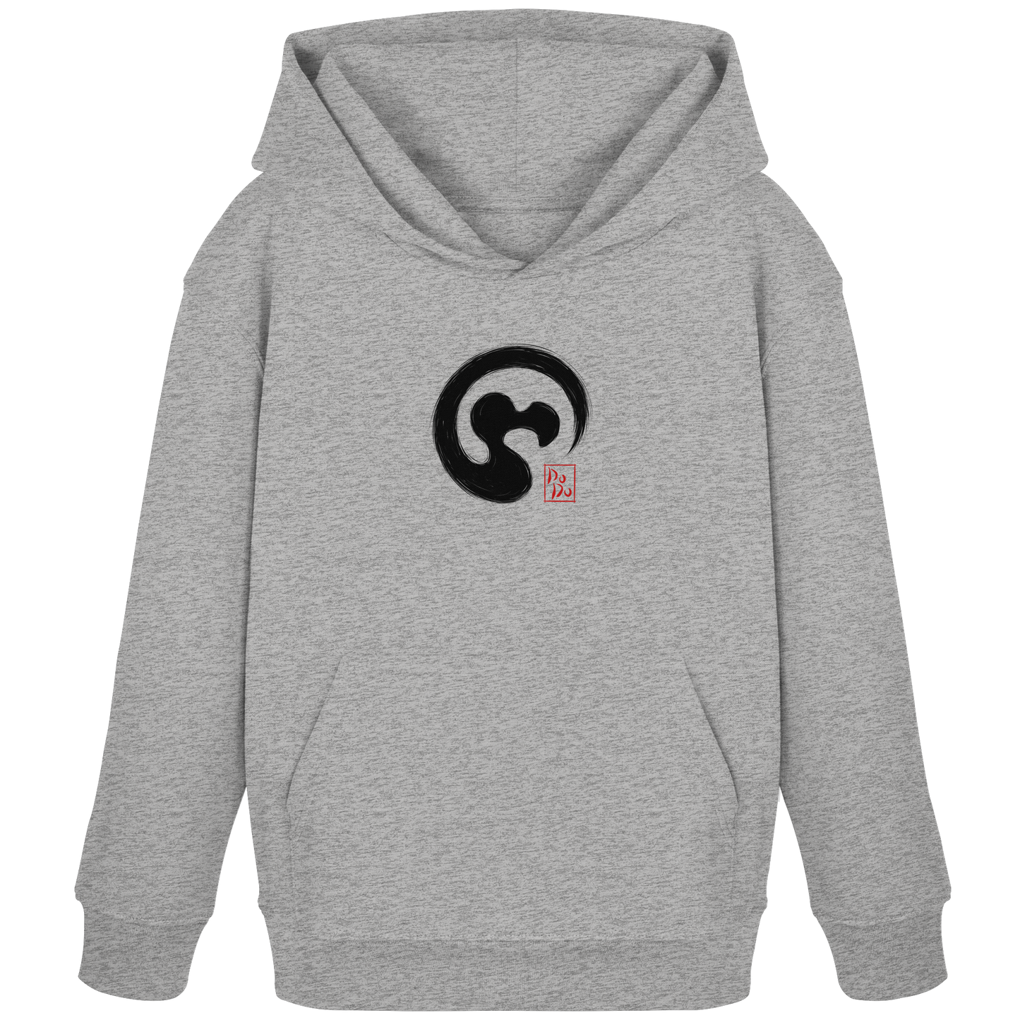 Zen Dodo im japanischen Enso Kreis - Kids Organic Hoodie